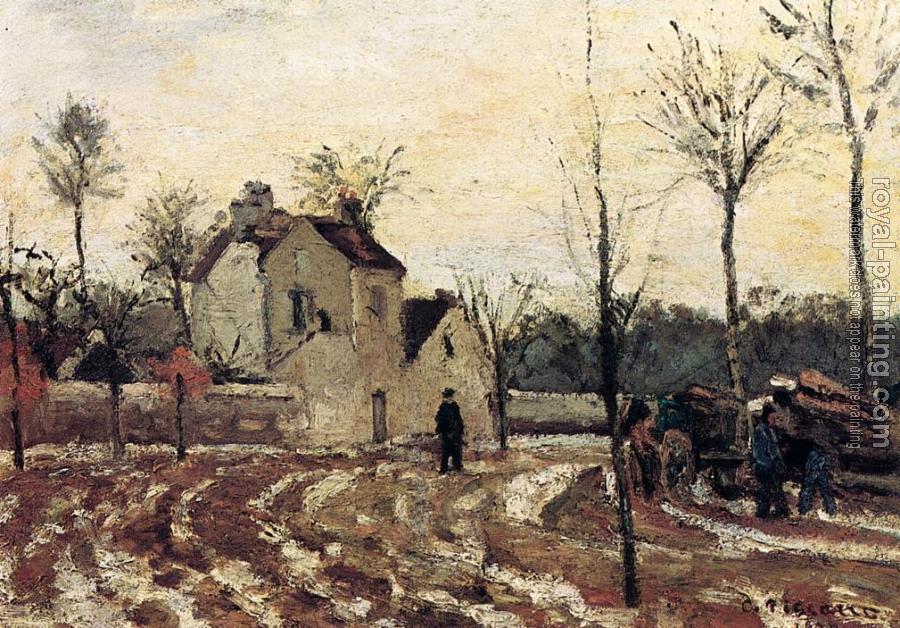 Camille Pissarro : Thaw, Pontoise